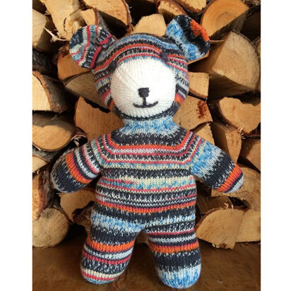 Teddy in Regia 4 Ply 50g and Design Line by Arne & Carlos - 6369 - Downloadable PDF