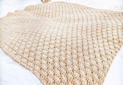 Shell Stitch Baby Blanket