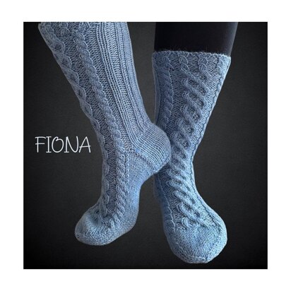 Fiona socks - knitting pattern