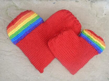 Loveheart Muff or Handwarmer