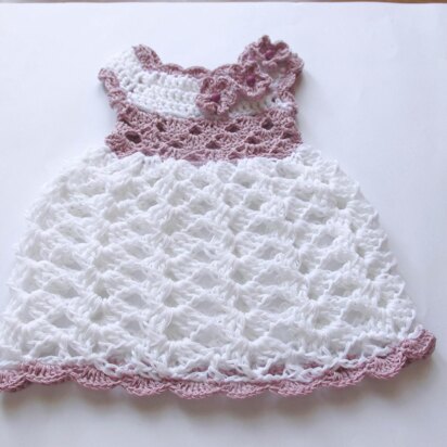 Shell baby dress