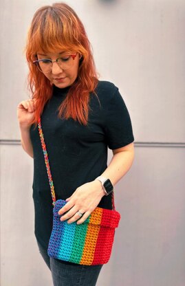 Thermal Stitch Cross Body Bag