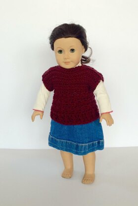 Ruth Pullover for American Girl Dolls