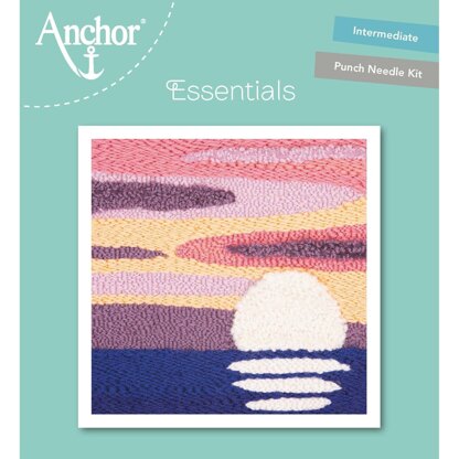 Anchor Tranquil Ocean Punch Needle Kit