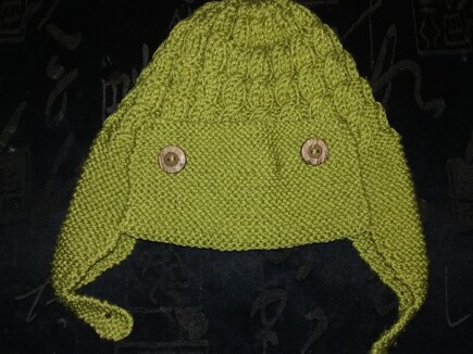 Dayton Cabled Aviator Hat for Archie #5