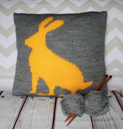 Woodland Hare Cushion Cover