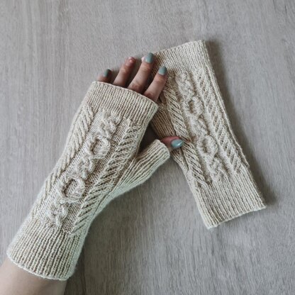 Wanderlust Fingerless Gloves