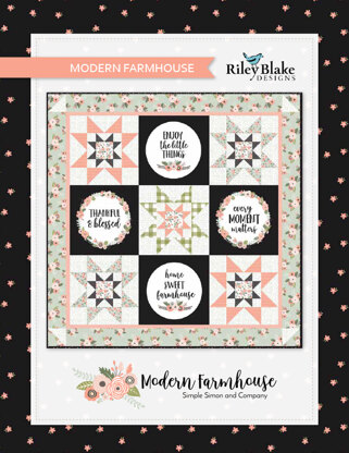 Riley Blake Modern Farmhouse - Downloadable PDF