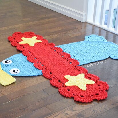 Peter The Airplane Rug