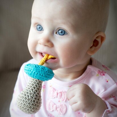 Pacifier rattle