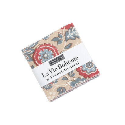2,5"-Packung mit Mini-Stoffstücken „La Vie Boheme“ von Moda Fabrics – 13900MC