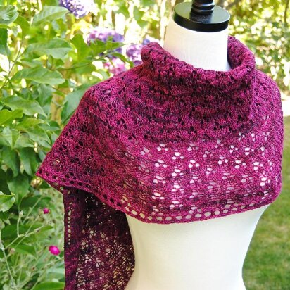 Summer moon shawl