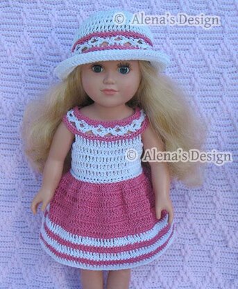 Doll Summer Dress Set