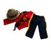 Baby police costume, RCMP