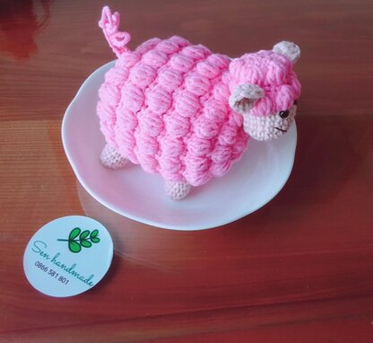 BABY SHEEP- sheep 4- crochet pattern- English