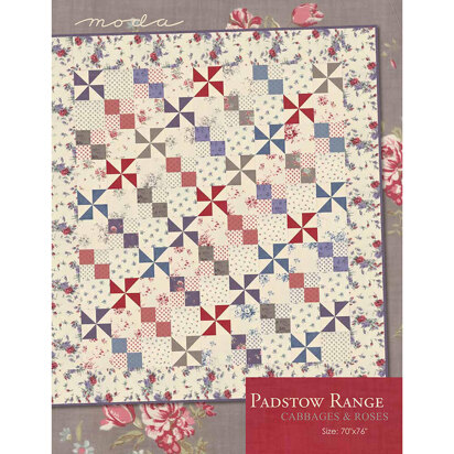 Moda Fabrics Cabbages and Roses Quilt - Downloadable PDF