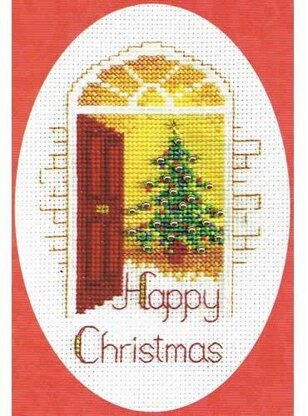 Derwentwater Designs Warm Welcome Greeting Card Cross Stitch Kit