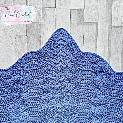 The Ocean Waves Shawl