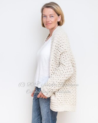 Diamond Cable Cardigan