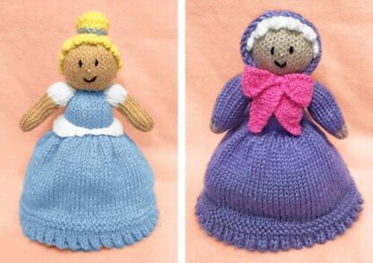 Cinderella/Fairy Godmother Topsy-Turvey Doll