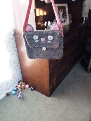 Kids cat bag purse