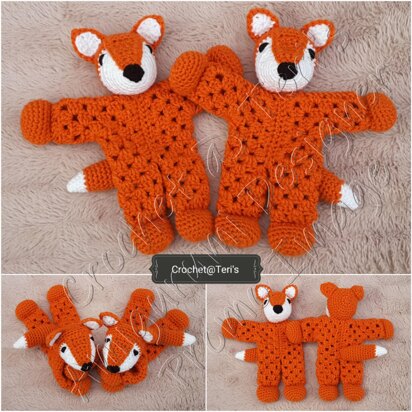 Fox Granny Hexagon Lovey