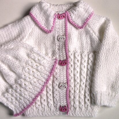 Becky Baby Cardigan & Hat