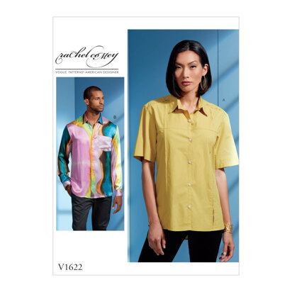 Vogue Unisex Shirt V1622 - Sewing Pattern