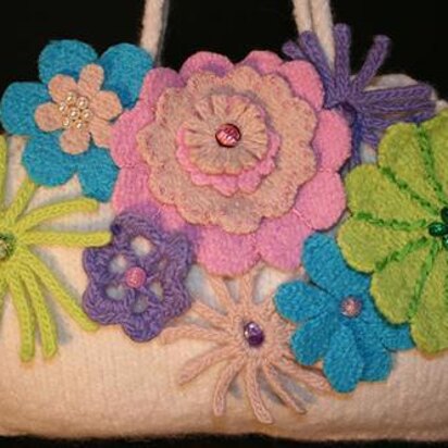 Thank You Felted  Handbag