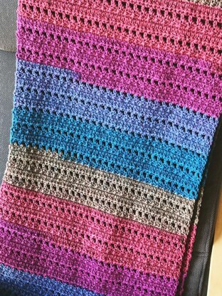 Molly Super Scarf Crochet pattern by Ginger Hook | LoveCrafts