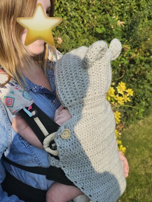 Teddy Baby Carrier Cover