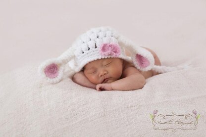 Little Lamb Bonnet Photo Prop