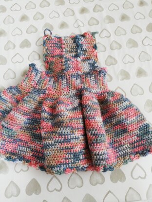 Crochet Pinafore Dress