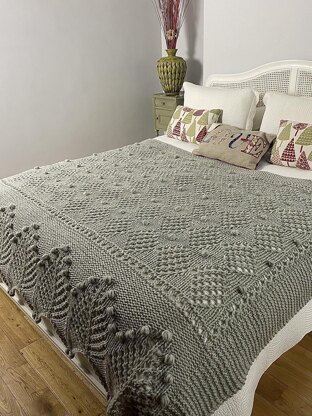 Pine And Cones Blanket