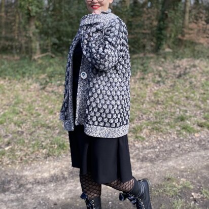 Rustic Honeycomb Cardigan