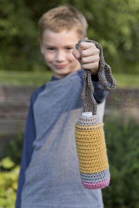 Pencil Water Bottle Cozy