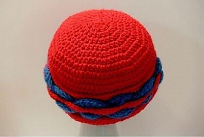 Woven Brim Winter Hat