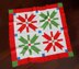 Christmas Joy Blanket Red Green Stroller Snowflake Intarsia C2C CROCHET PATTERN