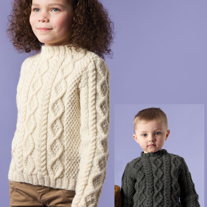 Riley Sweater in Rowan Pure Wool Worsted