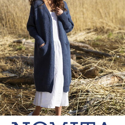 Gentle Hug Cardigan in Novita Natura - Downloadable PDF