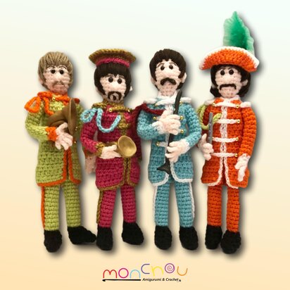 The Beatles Amigurumi