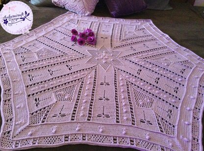 Become a Dragonfly Cindee Rose Blanket