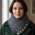 Knitting Pattern Ladies Neckwarmer, Scarf #592