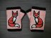 Fairisle Fox Mitts