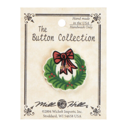 Mill Hill Button 86150 - Christmas Wreath