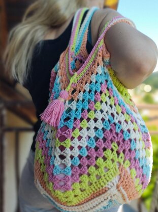 Granny On The Beach Bag