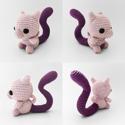 VinCrafty's Mew & Mewtwo Pattern