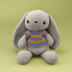 Mollie The Bunny - Free Toy Crochet Pattern  For Boys & Girls in Paintbox Yarns Cotton Aran by Paintbox Yarns