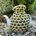 Textured Tweed 4 Cup Teapot Cosy Knitting Pattern