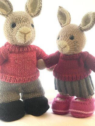 Elderberry Bunny and Outfits